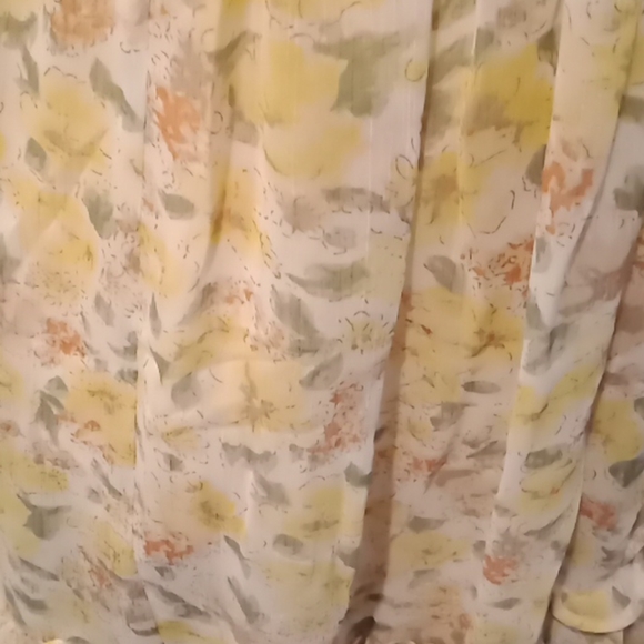 Maronie yellow floral tie strap dress boutique - Picture 4 of 7